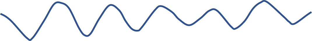 正常稳定的呼吸波